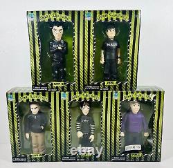 2004 S. E. G. Good Charlotte Complete Set of 5 Figures Benji Joel Billy Chris Paul