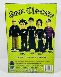 2004 S. E. G. Good Charlotte Complete Set of 5 Figures Benji Joel Billy Chris Paul