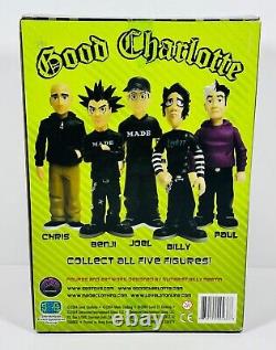 2004 S. E. G. Good Charlotte Complete Set of 5 Figures Benji Joel Billy Chris Paul