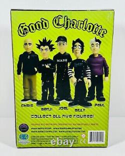 2004 S. E. G. Good Charlotte Complete Set of 5 Figures Benji Joel Billy Chris Paul