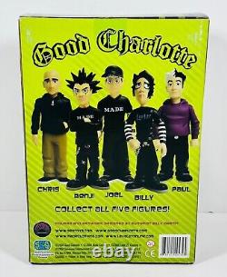 2004 S. E. G. Good Charlotte Complete Set of 5 Figures Benji Joel Billy Chris Paul