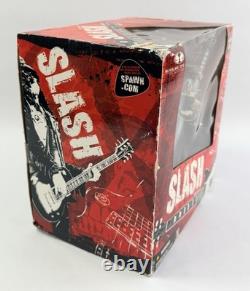 2005 McFarlane Guns N Roses Slash Deluxe Boxed Set Figure Sealed Worn Box