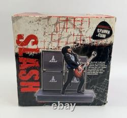 2005 McFarlane Guns N Roses Slash Deluxe Boxed Set Figure Sealed Worn Box