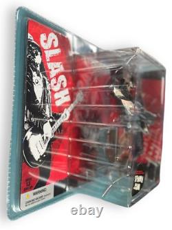 2005 McFarlane Toys SLASH GUNS N ROSES Music Icons 7 Action Figure NIB