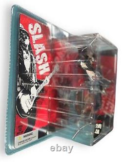 2005 McFarlane Toys SLASH GUNS N ROSES Music Icons 7 Action Figure NIB