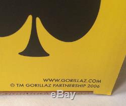 2006 Gorillaz 2d Cmyk Edition Kidrobot Vinyl Rock Music Figure Two-dee Mib