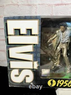 2006 McFarlane Toys Elvis Presley 3 Pack Deluxe Action Figure Set Rock