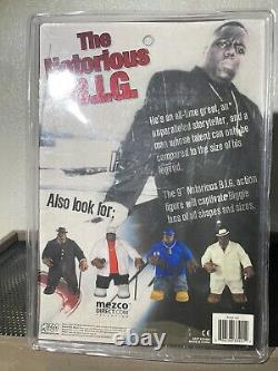 2006 Mezco The Notorious B. I. G. Biggie Smalls 9 Figure Lot Black White & Blue