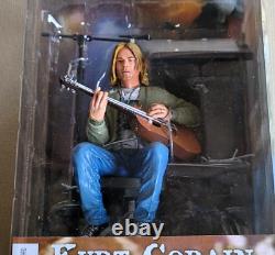 2006 NECA Unplugged KURT COBAIN 7 Figure MTV Man Who Sold The World pose Bowie