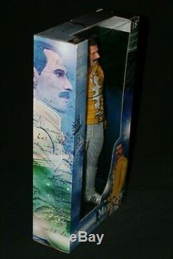 2006 Neca Freddie Mercury Queen 18 Singing Action Figure Bohemian Rhapsody New