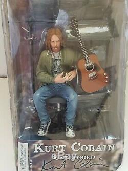 2006 Neca Nirvana Kurt Cobain Smells Like Teen Spirit Unplugged Figure