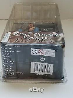 2006 Neca Nirvana Kurt Cobain Smells Like Teen Spirit Unplugged Figure