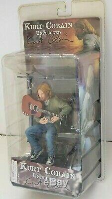 2006 Neca Nirvana Kurt Cobain Smells Like Teen Spirit Unplugged Figure