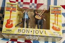 2007 McFarlane Jon Bon Jovi and Richie Sambora Action Figure 2 Toy Box Set New