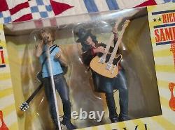 2007 McFarlane Jon Bon Jovi and Richie Sambora Action Figure 2 Toy Box Set New