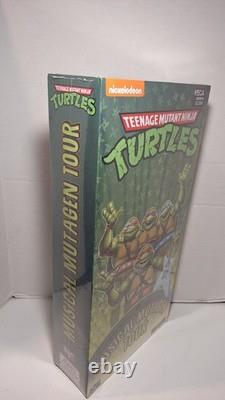 2020 Sdcc Exclusive Neca Tmnt 4 Figure Set Musical Mutagen Tour Brand New