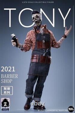 2021 Barber Shop Tony 1/6th Collectibles Action Figure Fashion New In Stock