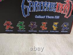 2022 Super7 Grateful Dead Dancing Bear Figure Complete Set of 6