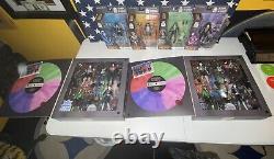 (2) KISS BST AXN KISS 4 Pack Signature Colors & Each Single Pack Action Figures