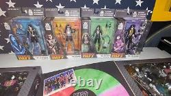 (2) KISS BST AXN KISS 4 Pack Signature Colors & Each Single Pack Action Figures