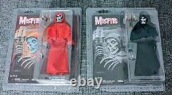 2 two MISFITS The Fiend red and black robe 8 figures NECA 2014 dolls figurines