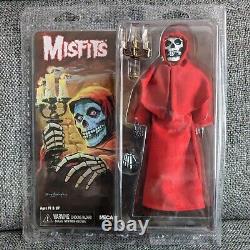 2 two MISFITS The Fiend red and black robe 8 figures NECA 2014 dolls figurines