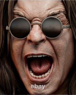 3D Printed Fan Art Ozzy Osburne Sculpture by Wicked3d 3D Printed Fan Art Ozzy Osburne Sculpture by Wicked3d