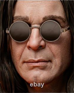 3D Printed Fan Art Ozzy Osburne Sculpture by Wicked3d