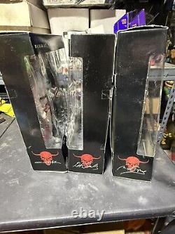 3 Spinal Tap Action Figures /Nigel Tufnel / Derek Smalls / David St Hubbins