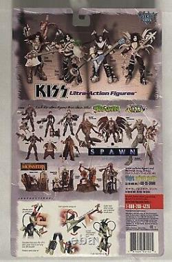 4 KISS McFarlane Ultra Action Figures Simmons Stanley Frehley Criss Collector's