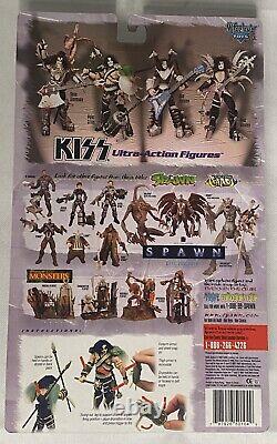 4 KISS McFarlane Ultra Action Figures Simmons Stanley Frehley Criss Collector's