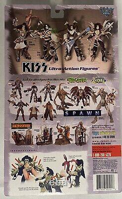 4 KISS McFarlane Ultra Action Figures Simmons Stanley Frehley Criss Collector's