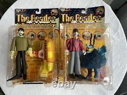 4 McFarlane The BEATLES Yellow Submarine Figures John, Paul, George, Ringo 1999