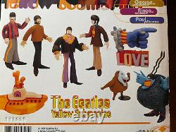 4 McFarlane The BEATLES Yellow Submarine Figures John, Paul, George, Ringo 1999