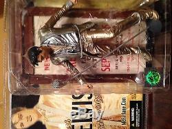 (7) Elvis Figures. Eagle Jumpsuit, Gold Suit, Hawaii Set, Las Vegas, Jailhouse