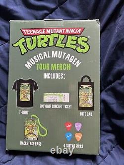 7 Scale Action Figure TMNT Musical Mutagen Tour 4 Pack- BUNDLE