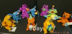 9 Bear In The Big Blue House Star Bean Bag Jim Henson Mattel Nwt Rare