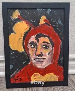 9x12 Neo Expressionism Original Artwork On Paper