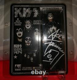 ACE FREHLEY autographed KISS licensed 8 Inch (unopened) signed action figure JSA