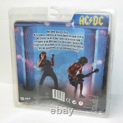 AC/DC Action Figure, Brian Johnson & Angus Young, NECA Toys, NIB, OOP