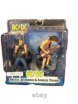 AC/DC Brian Johnson Angus Young NECA Mcfarlane Figures