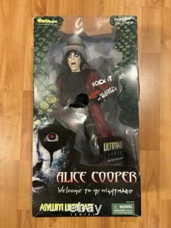 ALICE COOPER Art Asylum Ultimate Series 18 Figure 2001 NIB? Extremely Rare