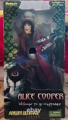 ALICE COOPER Welcome to My Nightmare Art Asylum Ultimate Series 18 Figure NEW