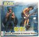 Ac/dc Box Set Brian Johnson & Angus Young Action Figure 2 Pack Deluxe