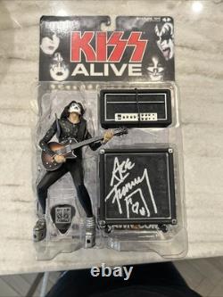 Ace Frehley Authentic Mcfarlane Signed KISS Action Figure