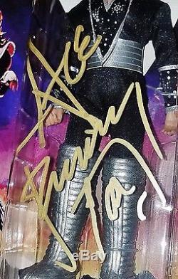 Ace Frehley Signed Kiss 8 Inch Action Figure Jsa Coa Destroyer 1976