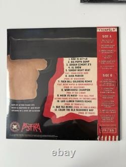 Action Figure 973 x Dark Side Of The Ring 2 Vinyl LP Obi Smoke X/35