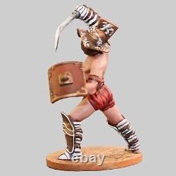 Action Figure Gladiator Collectible Miniature Painted 1/24 scale 80 mm