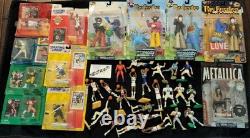 Action Figure Lot, Starting Lineup, McFarlane, Beatles, Metallica, Marvel, Etc
