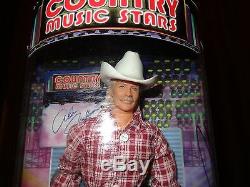 Alan Jackson Rare Hand Signed Limited Edition Action Figure Country Music Star